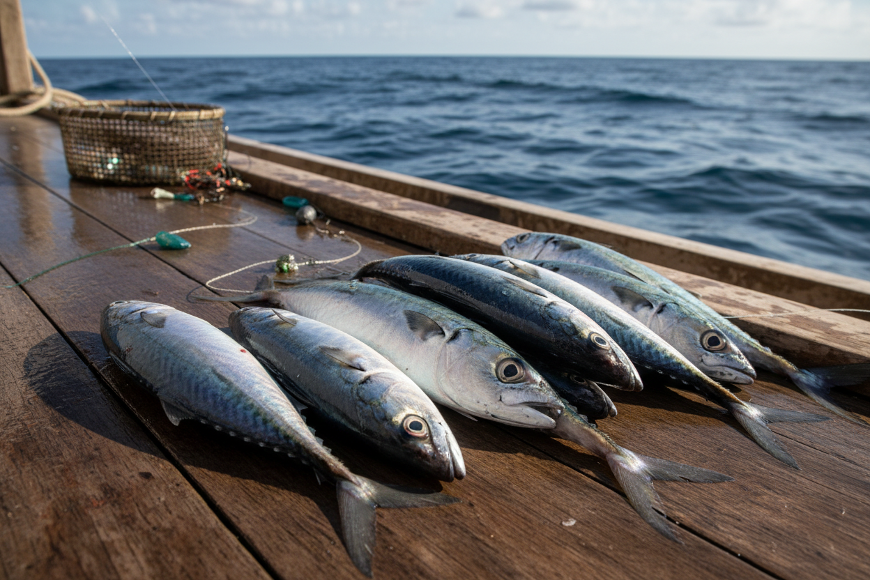 Mackerel and bullet tuna bait fresh frozen fishing bait NZ