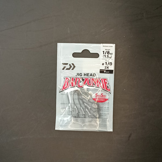 Daiwa Bait junkie jig head 1/8oz 1/0