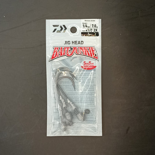 Daiwa Bait junkie jig head 1/4oz 7/0