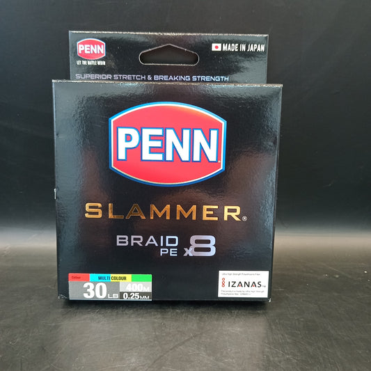 Penn Slammer Braid Multicolor 400m 30lb