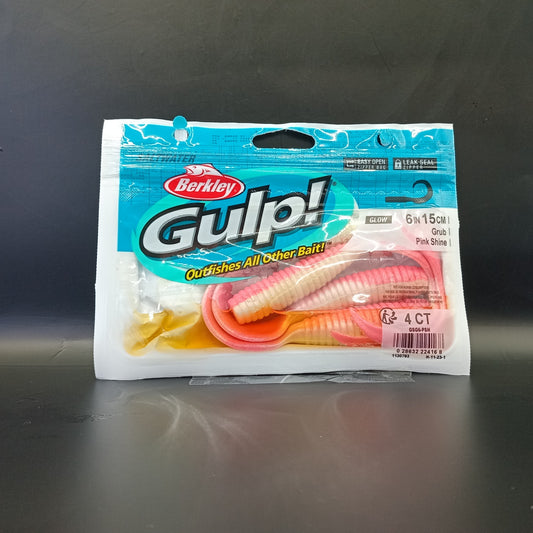 Gulp 6" Grub "Pink Shine"