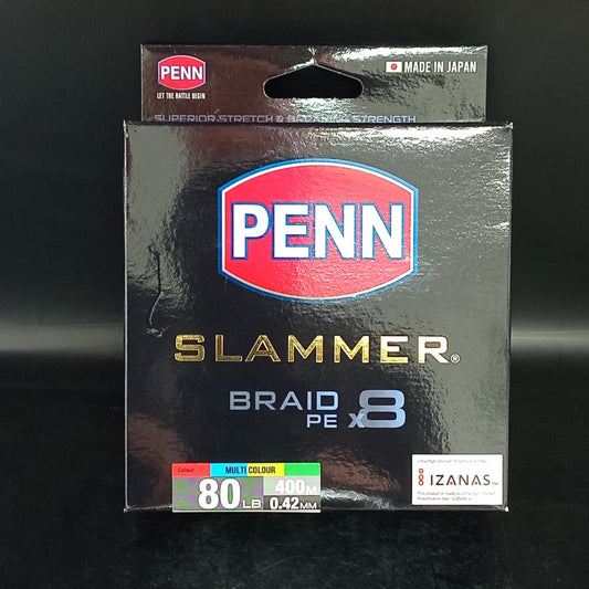 Penn Slammer Braid Multicolor 400m 80lb