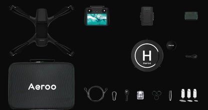 Aeroo Pro fishing drone with Smart Controller ready for bait deployment