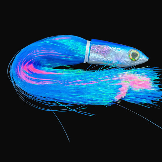 Alii Kai Medium 12" Mahalo Game Fishing Lure – Pink / Royal Blue (VAN)