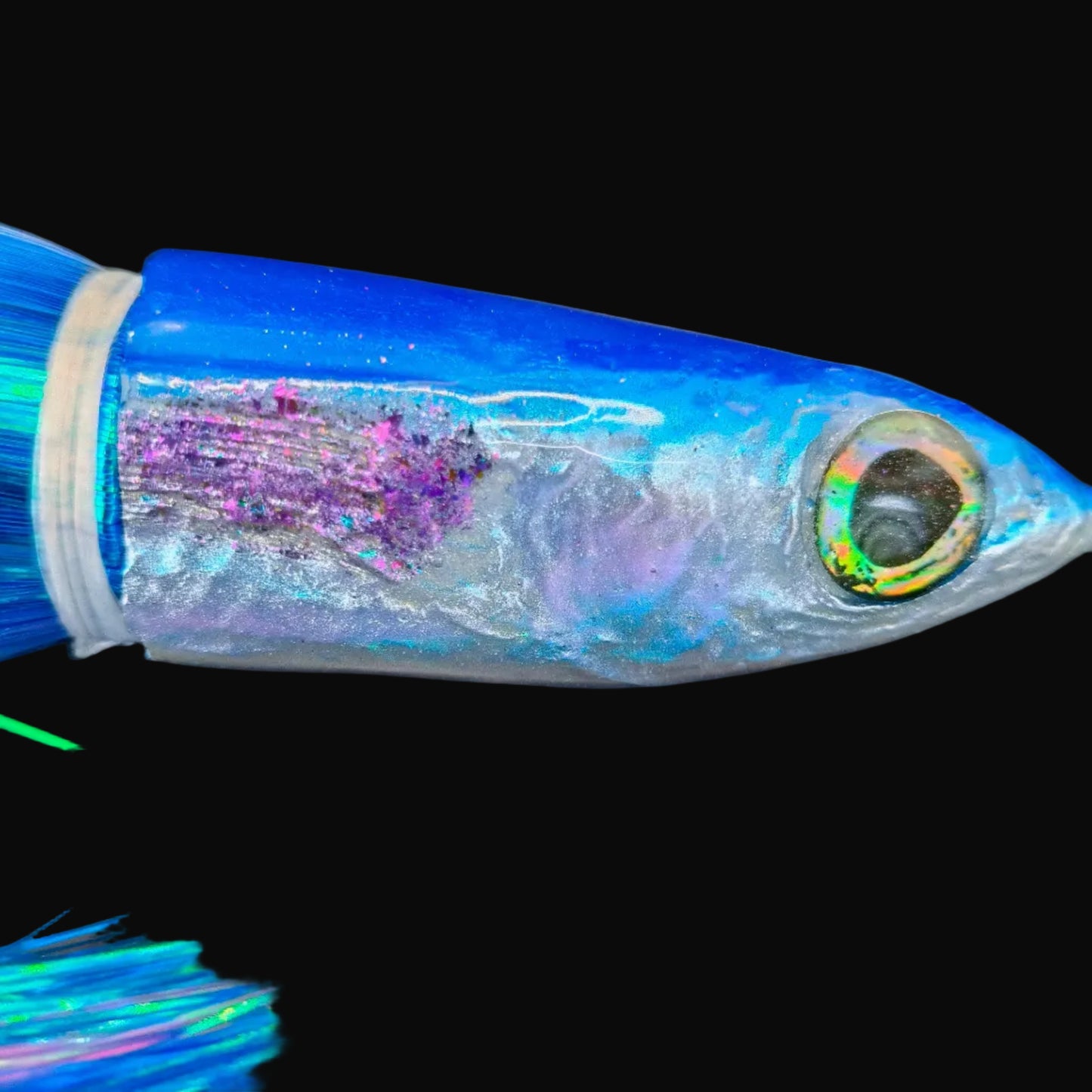 Alii Kai Medium 12" Mahalo Game Fishing Lure – Pink / Royal Blue (VAN)