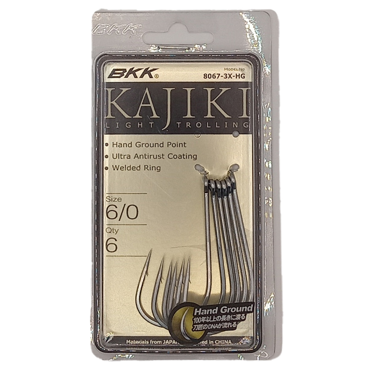 BKK Kajiki Light gauge hooks