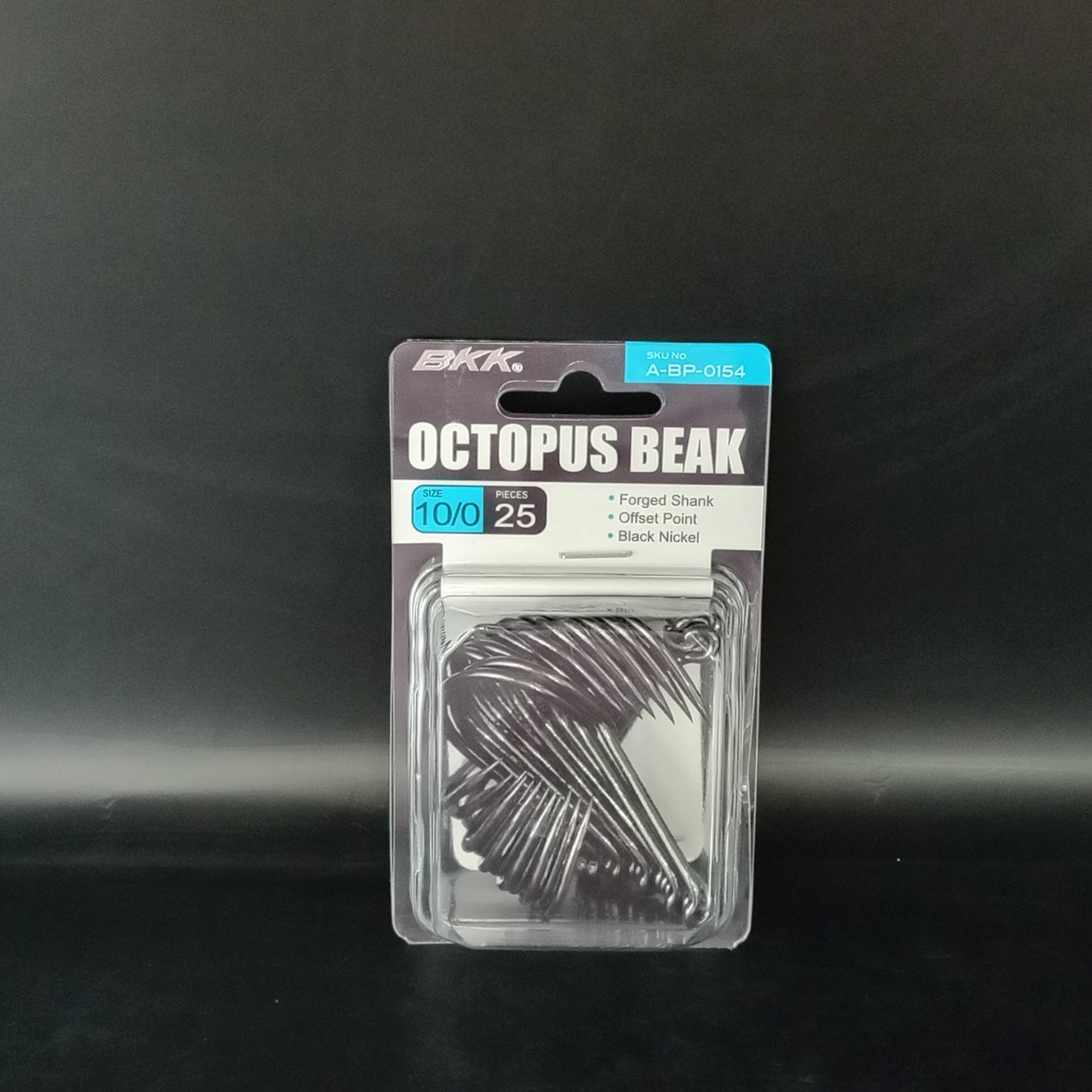 BKK Octopus Beak (Black) 25pk 10/0