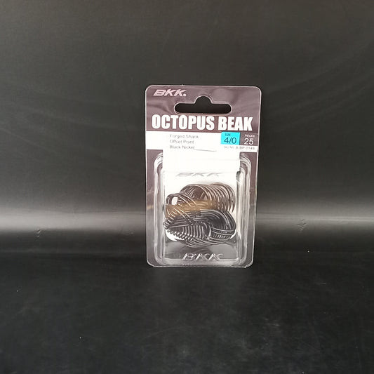 BKK Octopus Beak (Black) 25pk 4/0