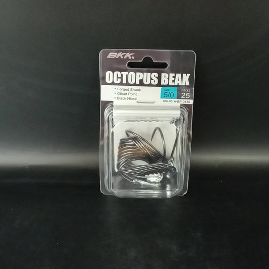 BKK Octopus Beak (Black) 25pk 5/0