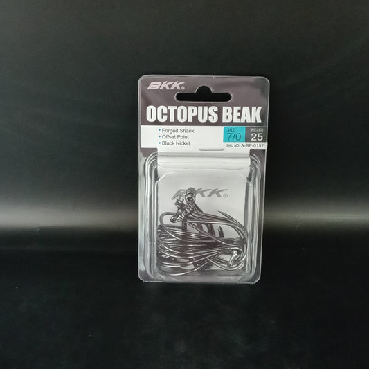 BKK Octopus Beak (Black) 25pk 7/0