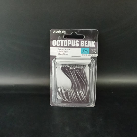 BKK Octopus Beak (Black) 25pk 8/0