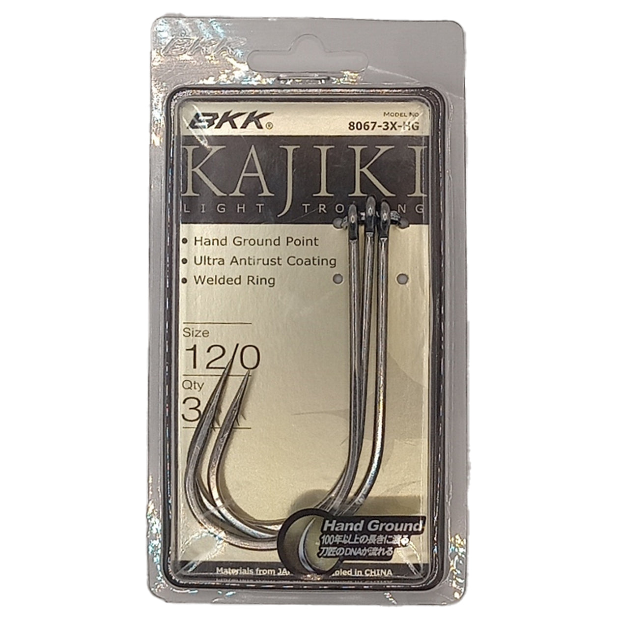 BKK Kajiki Light gauge hooks