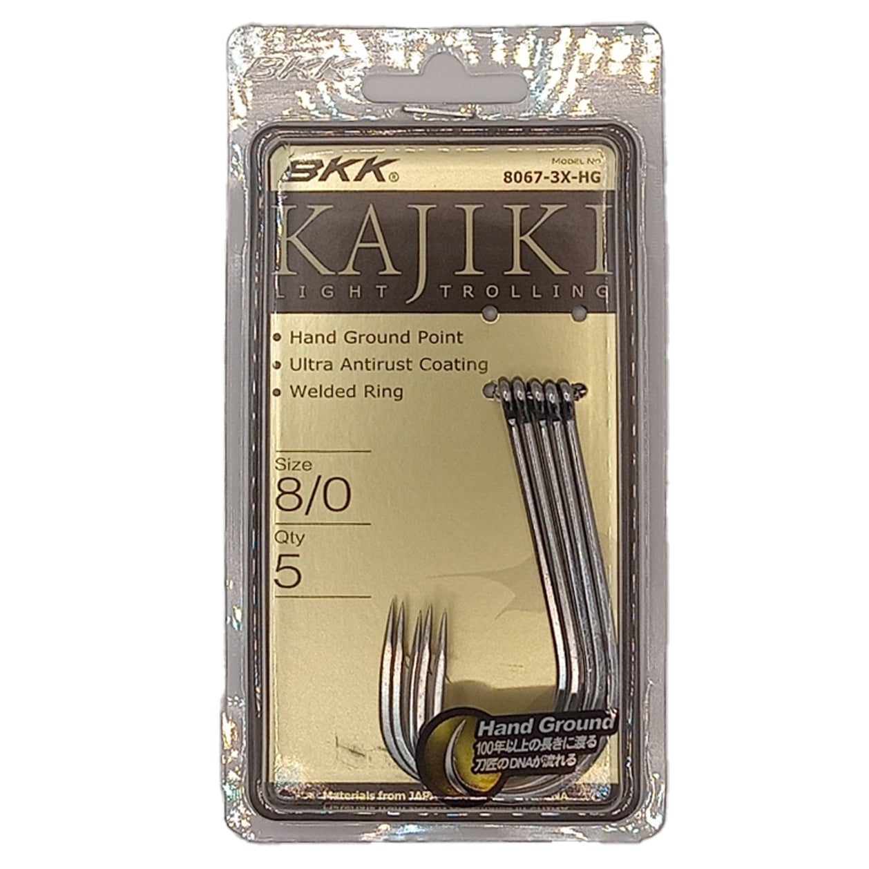 BKK Kajiki Light gauge hooks