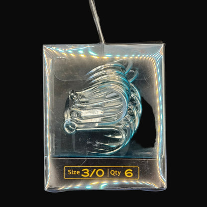 BKK Raptor Z Barbless Treble Hooks – high-strength, corrosion-resistant treble hooks for catch-and-release saltwater fishing.