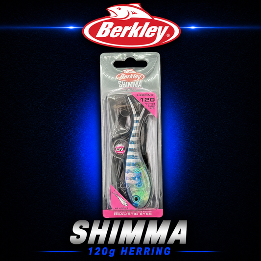 Berkley Shimma 120g Herring, Soft Lure, Warren Hay Marine, Whangarei
