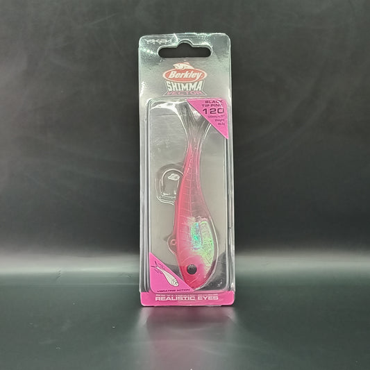 Berkley Shimma 120 (46.5g)  Black Tip Pink