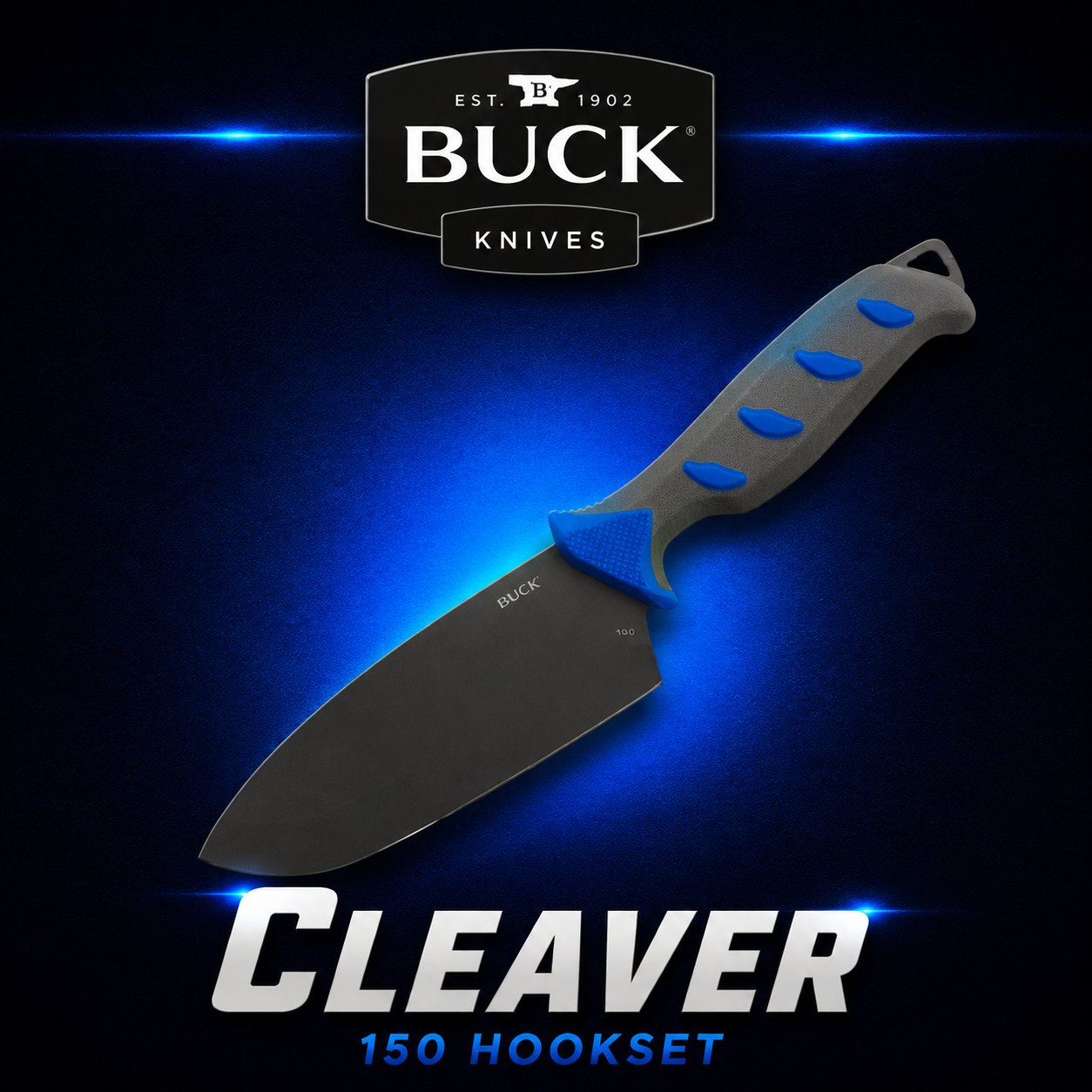 Buck Cleaver 150 hookset fish cleaning utensil. Warren Hay Marine, Whangarei