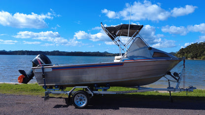 USED MARCO 490 – Compact Fishing Boat with Mercury 50hp 2-Stroke