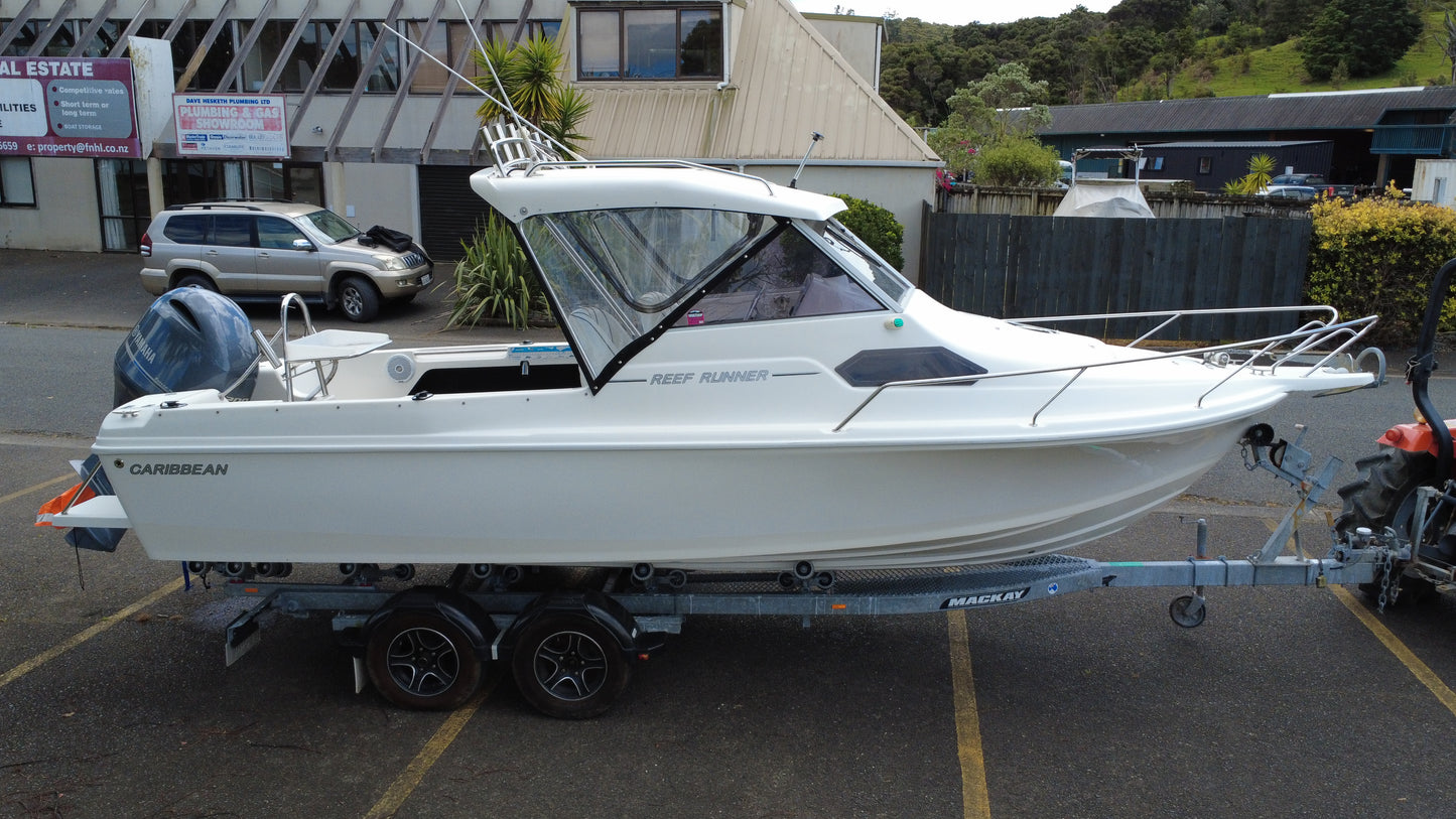 Used 2017 Caribbean C21 Reef Runner – Yamaha F200 Powered