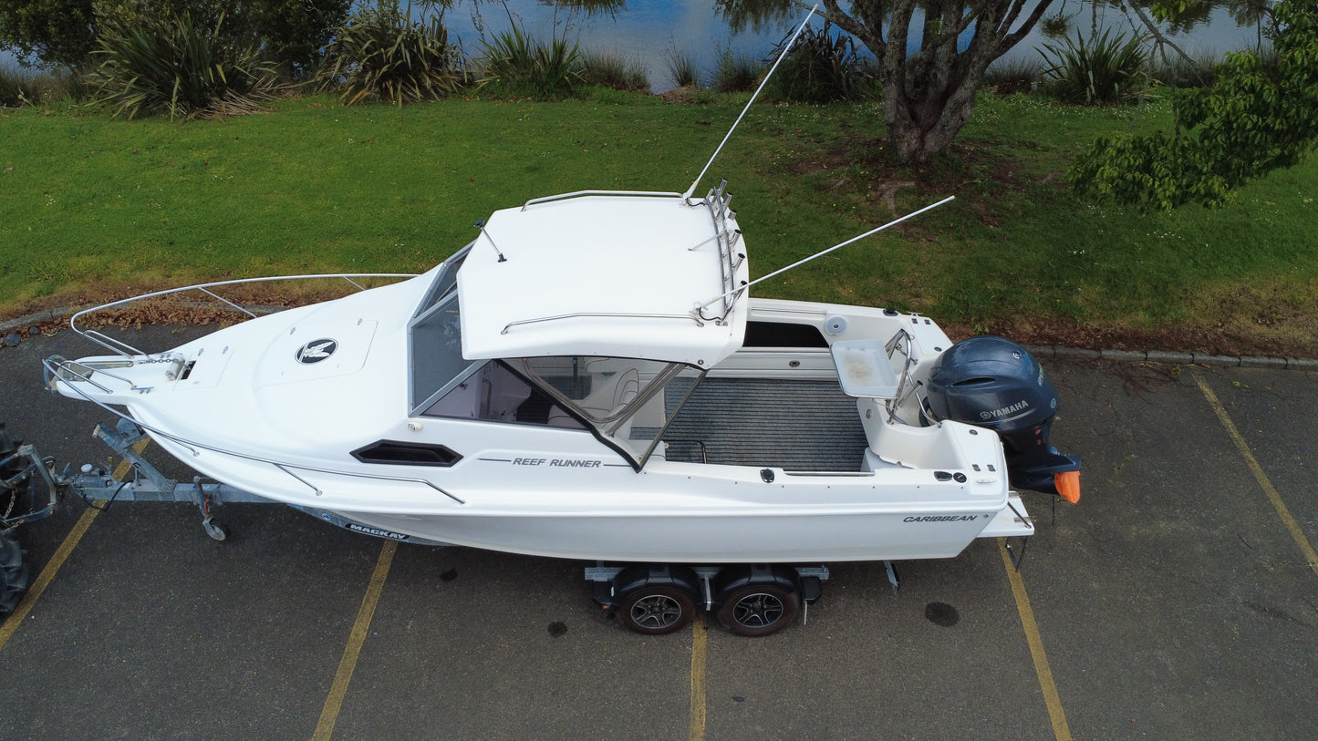 Used 2017 Caribbean C21 Reef Runner – Yamaha F200 Powered