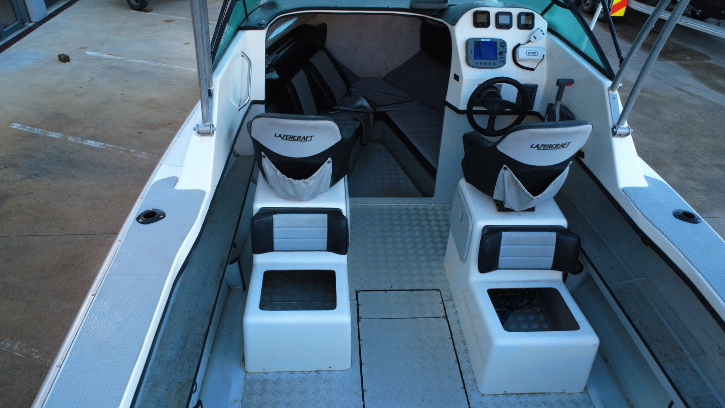Used 2005 Lazercraft 621XP | Yamaha F150 FourStroke | Warren Hay Marine