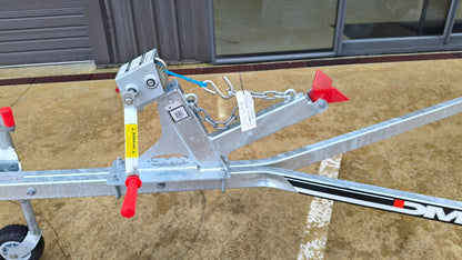 DMW Premier 430 boat trailer ready for 4.3m boat