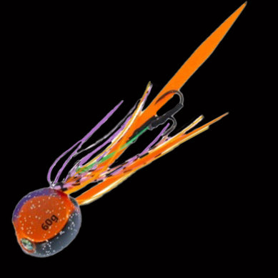 Daiwa Kohga Bayrubber Smashed Kina slow-jig lure for snapper and kingfish
