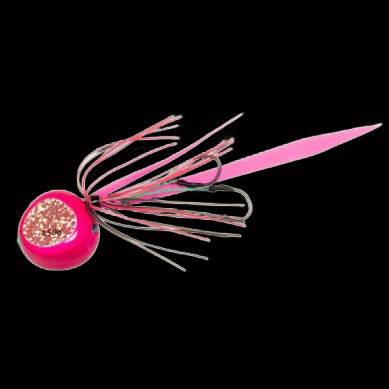 Daiwa Kohga Bayrubber Pink slow-jig lure for snapper and kingfish