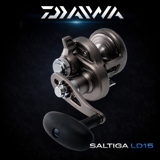 Daiwa Saltiga LD15H lever drag reel