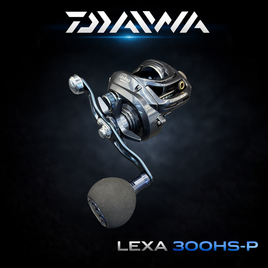 Daiwa Lexa HD 300-p over head baitcast reel
