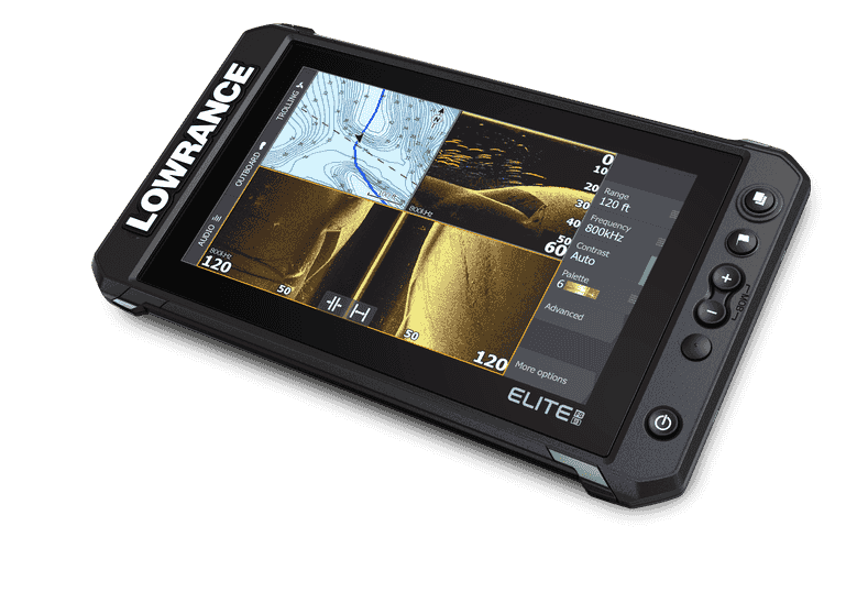 Lowrance Elite Fs 9" With Active Image 3 In 1 Transducer & Nz Chart