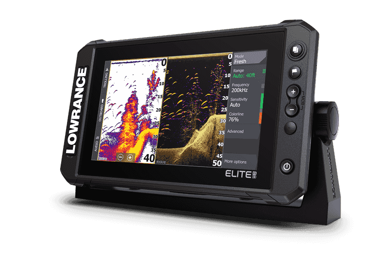 Lowrance Elite Fs 9" With Active Image 3 In 1 Transducer & Nz Chart