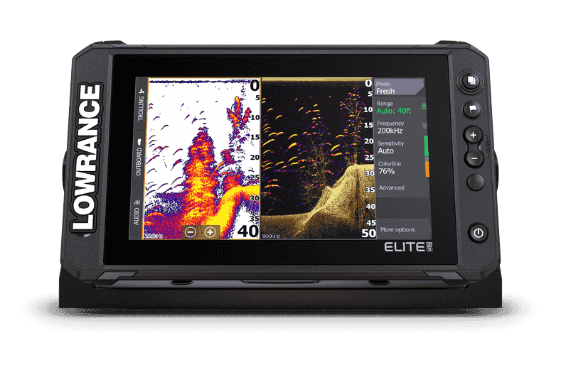 Lowrance Elite Fs 9" With Active Image 3 In 1 Transducer & Nz Chart