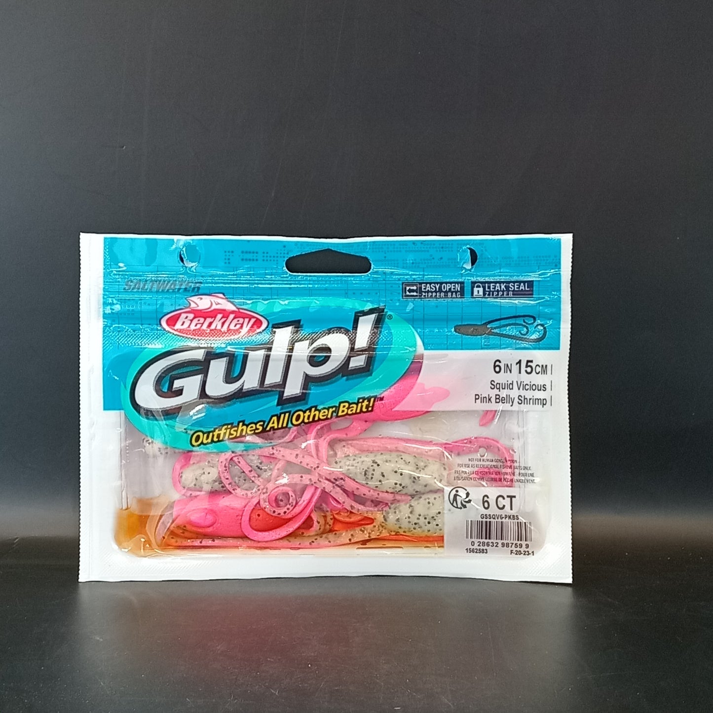 Gulp Squid Viscious Pink belly shrimp