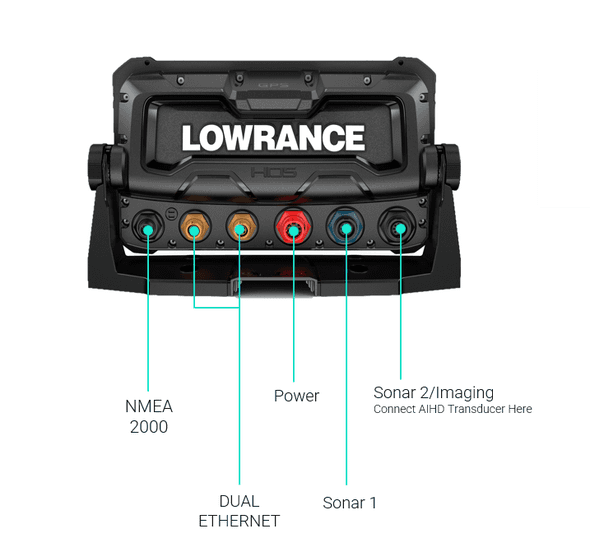 Lowrance HDS-10 PRO GPS Chartplotter/Fishfinder NZ/AU with ActiveImaging HD 3-in-1 Transducer