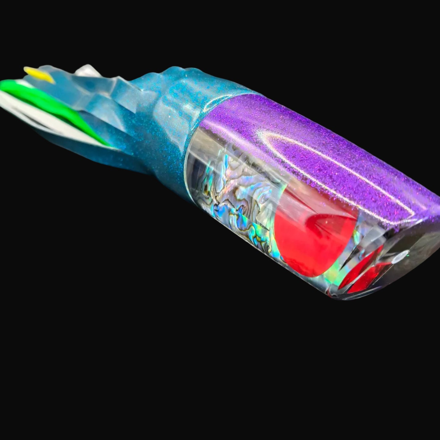 Tantrum TTS XXL Kaboom Head Game Fishing Lure – Teal Blue / Newell Highlights (VAN)