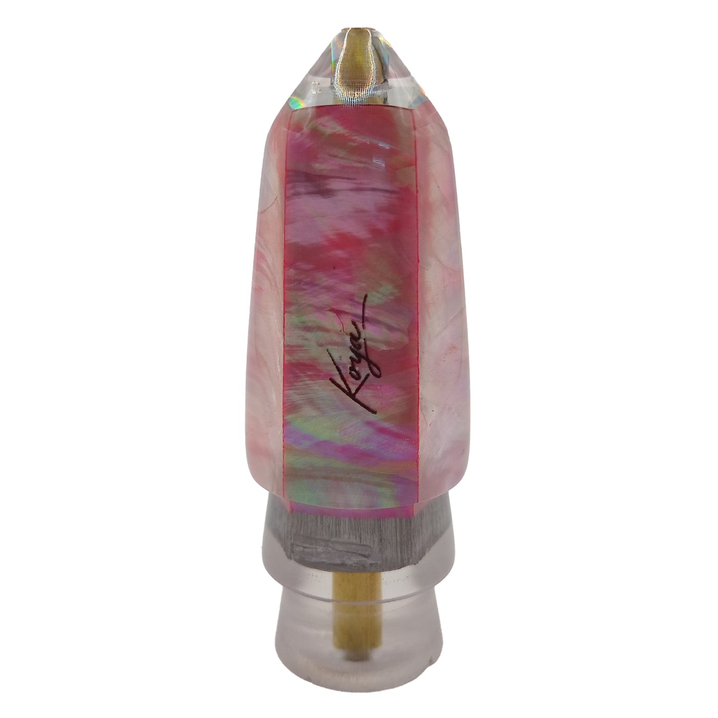 Koya straight bullet 9" (pink MOP)