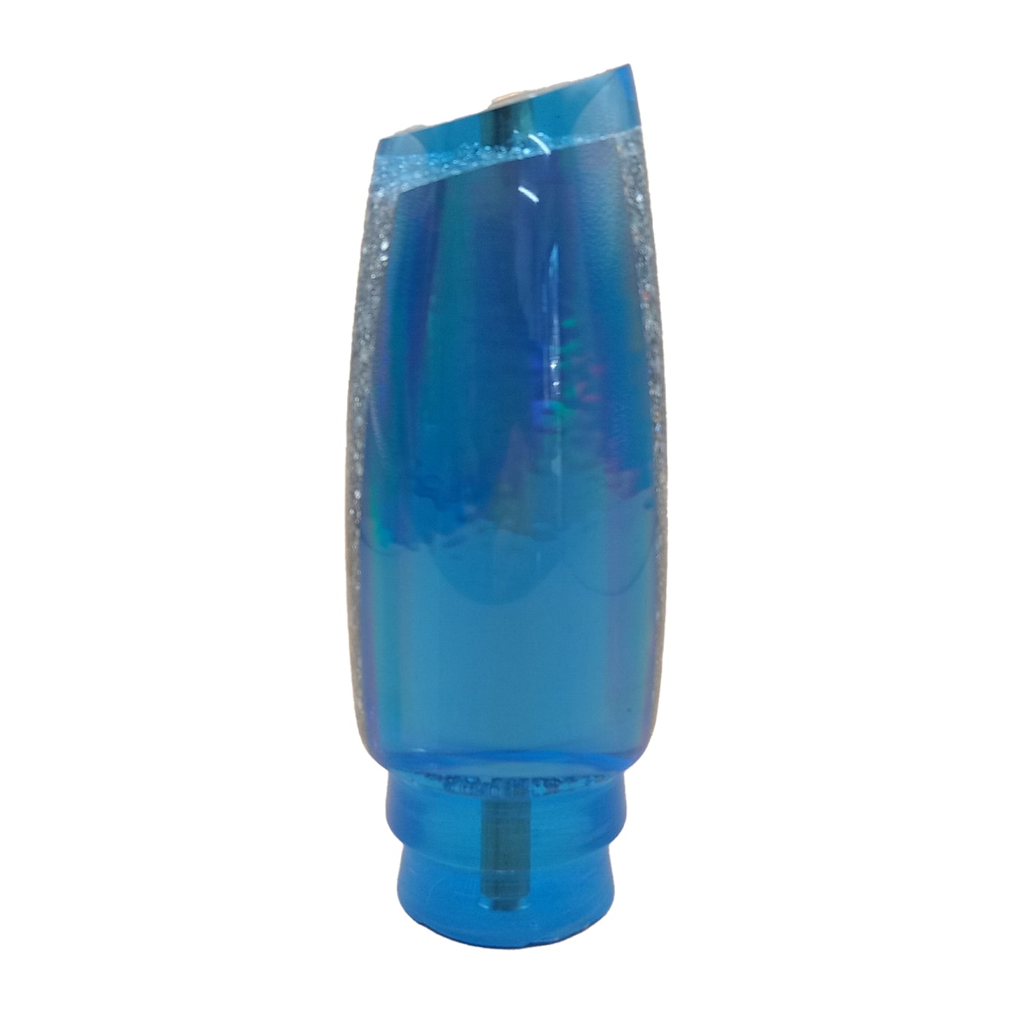 Koya Large Kona Plunger (Ice blue rainbow glitter)