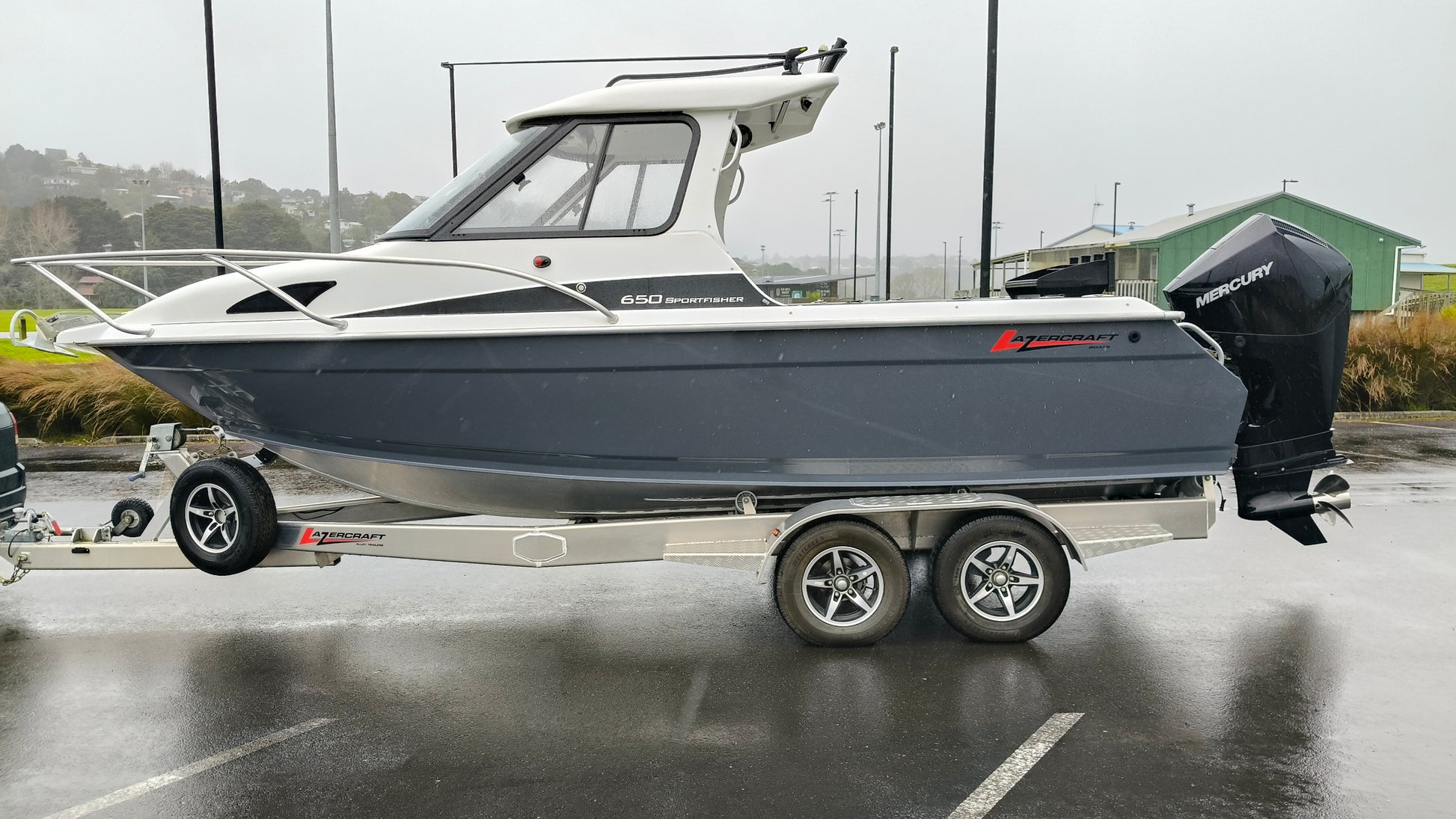 LazerCraft 650 Sportfisher HT with Mercury 200hp V8 outboard