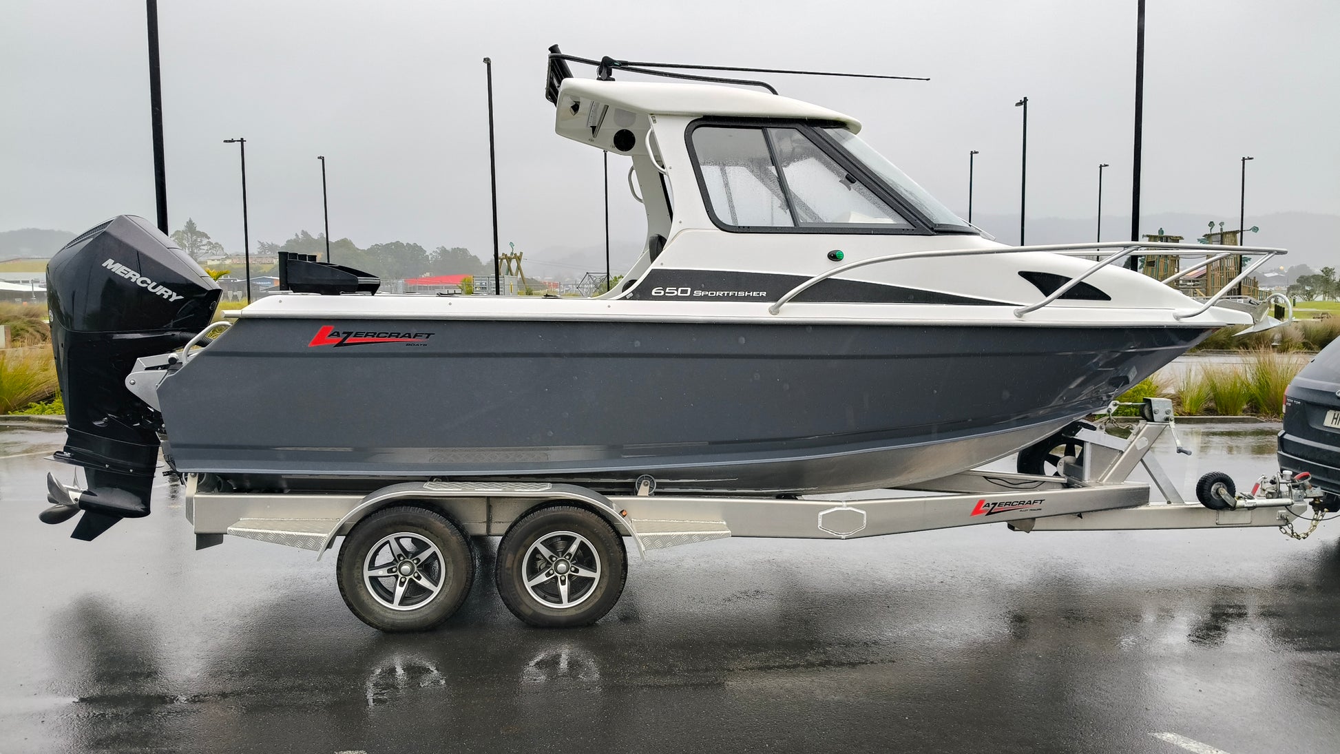 LazerCraft 650 Sportfisher HT with Mercury 200hp V8 outboard