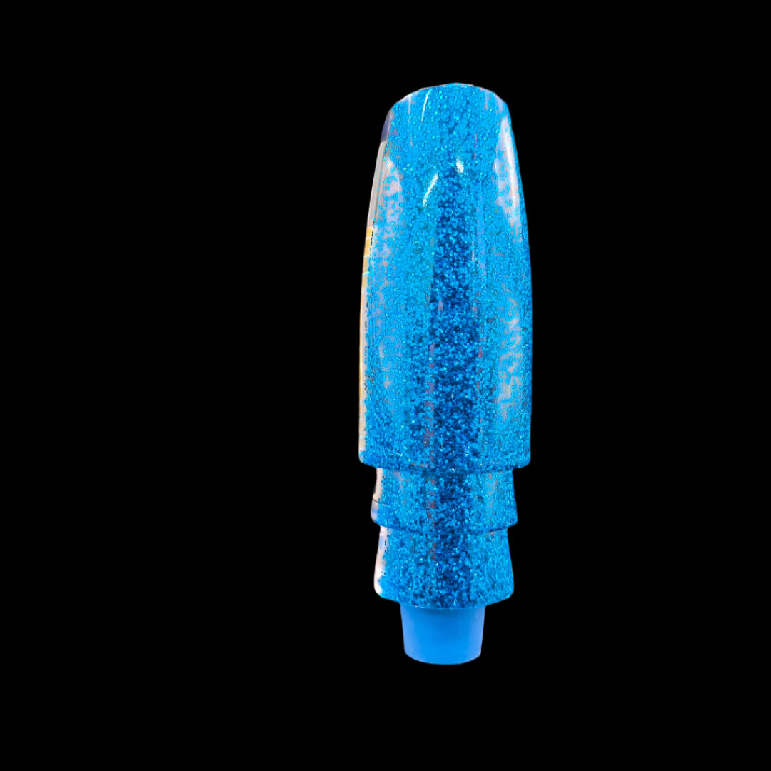 Tantrum Lures Medium Plunger Head in Light Blue – 86mm Kona-made lure head only, available at Warren Hay Marine.