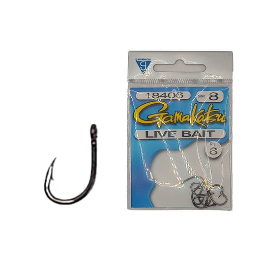 Gamakatsu Live bait size 8