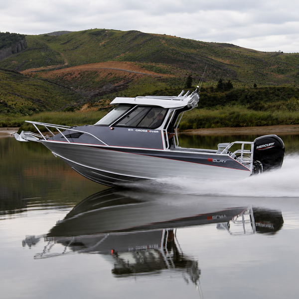 McLay 611 CrossXover Hardtop alloy fishing boat, Warren Hay Marine, Whangarei 