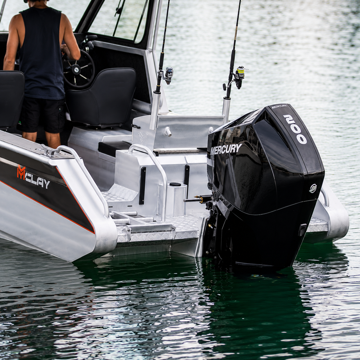 Mclay 611 CrpssXover with 200 Mercury outboard, Warren Hay Marine, Whangarei