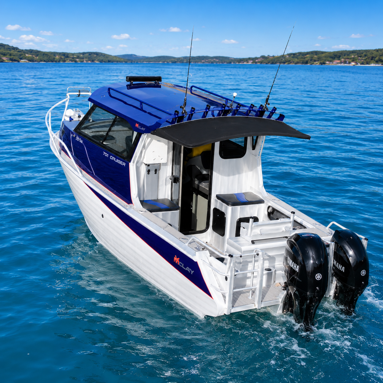 Mclay 701 Gen 2 Hardtop offshore performance, Warren Hay Marine, Whangarei 