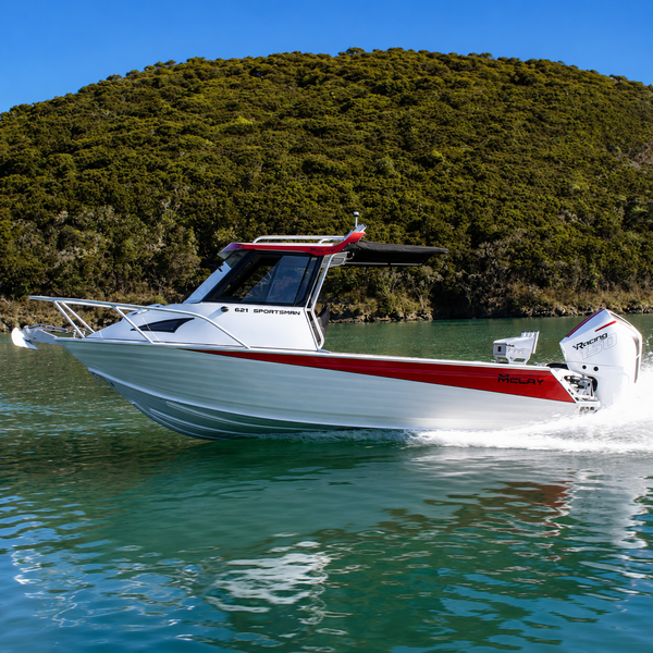 McLay Sportsman 621 Hardtop | 6.3m Offshore Fishing & Family Boat