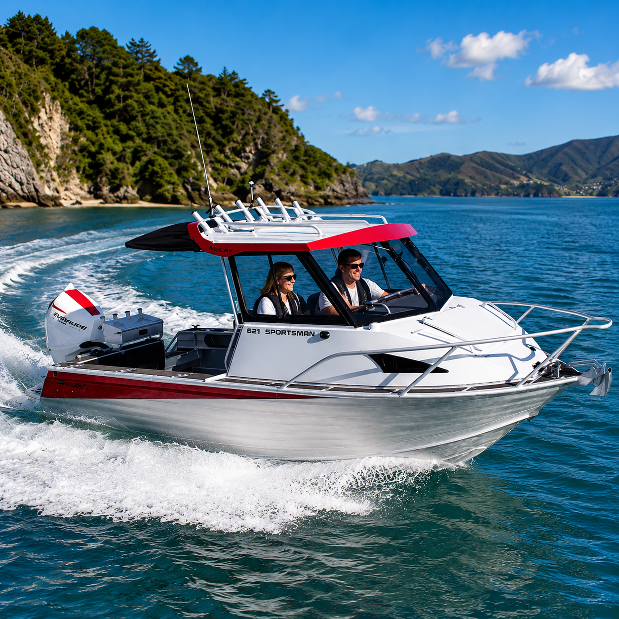 McLay Sportsman 621 Hardtop | 6.3m Offshore Fishing & Family Boat