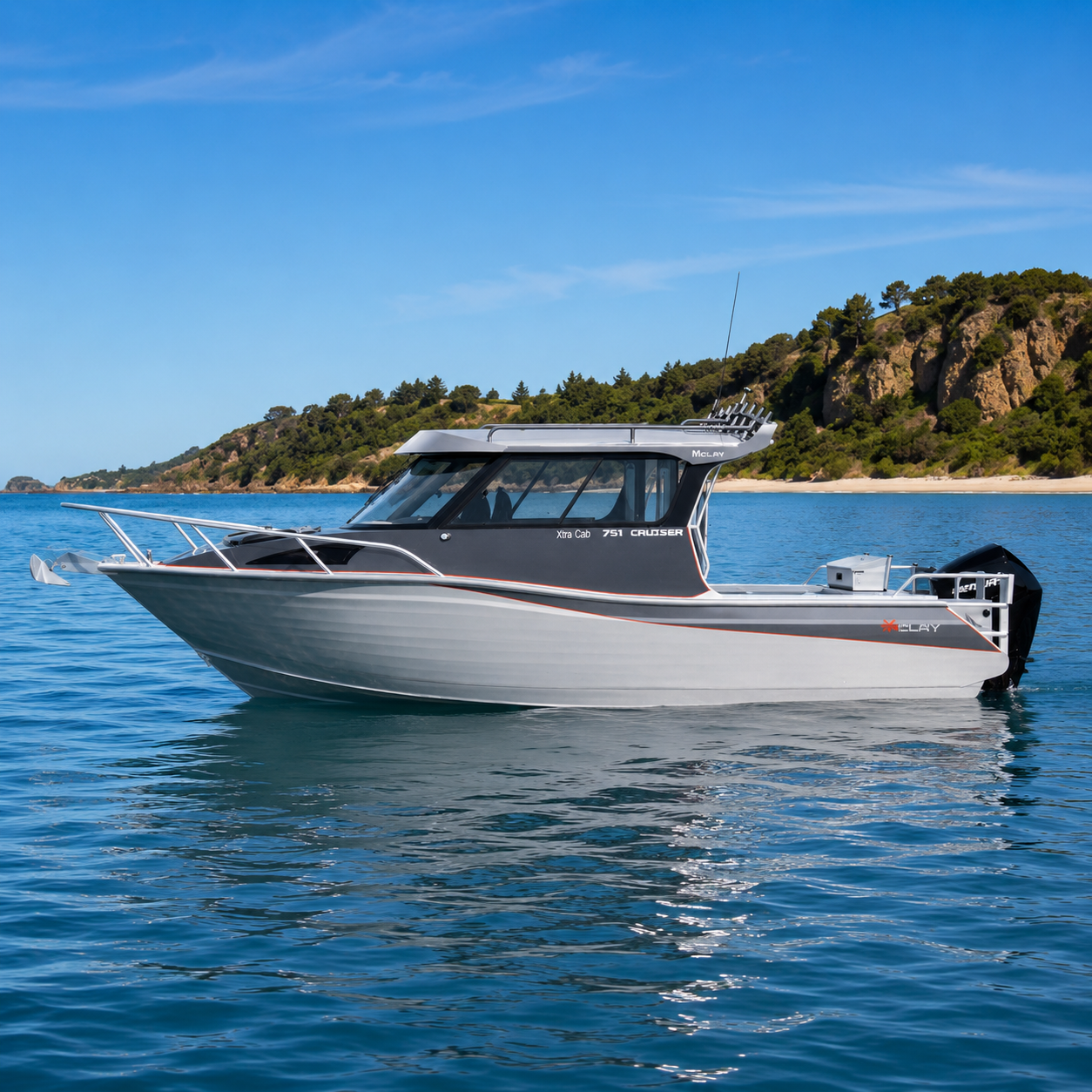 McLay 751 Gen2 Hardtop premium New Zealand-built aluminium boat