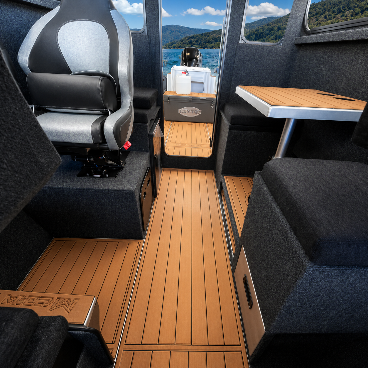 McLay 801 Gen2 Hardtop with premium fit-out and modern styling, Warren Hay Marine, Whangarei 