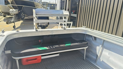 Near new low hour McLay 461, mercury 40hp outboard, toko Trailer ready to go for summer